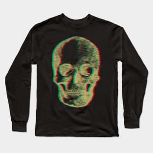 Skull 3D Long Sleeve T-Shirt